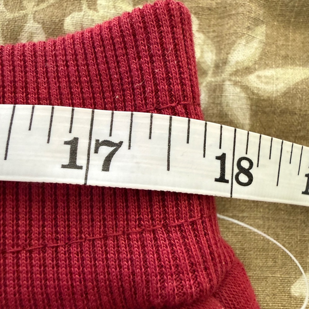 Linea Uomo Mens 3X Cargo Sweatpants Oxblood Burgundy Fleece Joggers JTF410 NWT - Picture 6 of 7